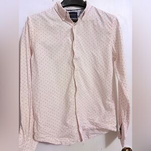 Denim & Flower Light Pink Patterned Shirt - Small - NEW WITHOUT TAGS- Never worn